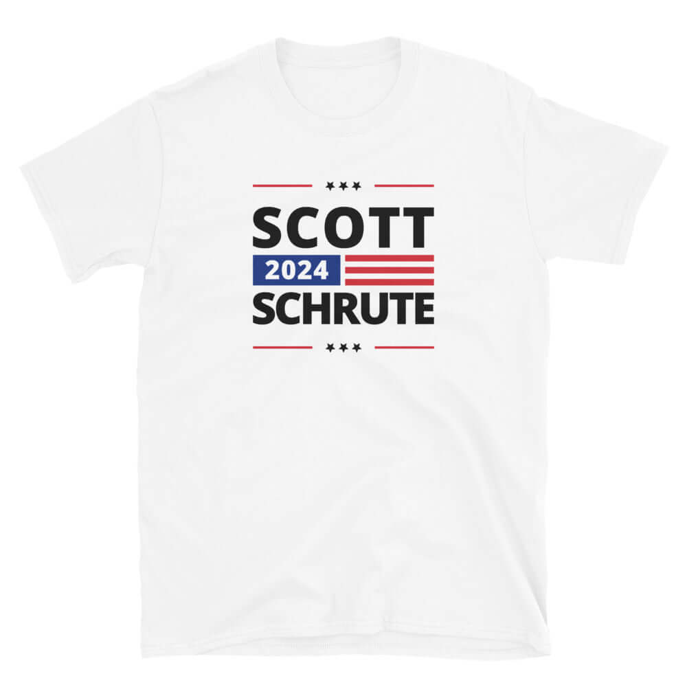 Scott Schrute The Office President T-Shirt White